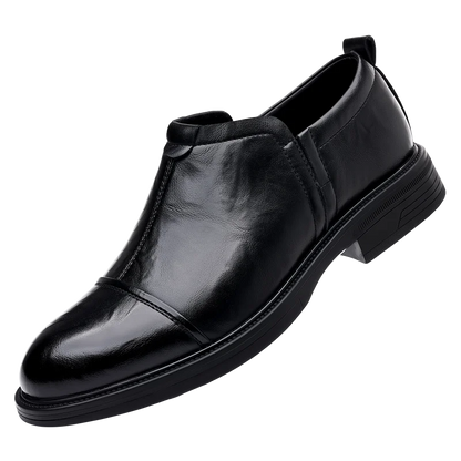 Men's Fashion Trends Leather Loafers Shoes Men's Formal Party Business Negotiation Social Office Shoes Comfort Round Toe Shoes