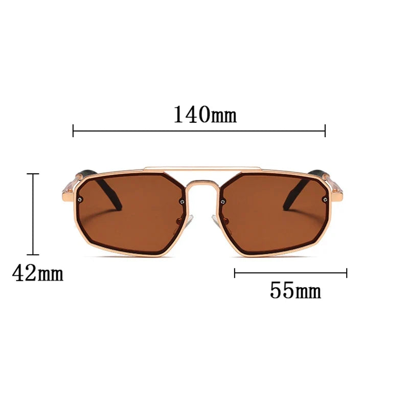 Vintage Steampunk Sunglasses For Men Fashion Sunglasses Women Trendy Retro Punk Sun Glasses Gafas De Sol Hombre Zonnebril Heren