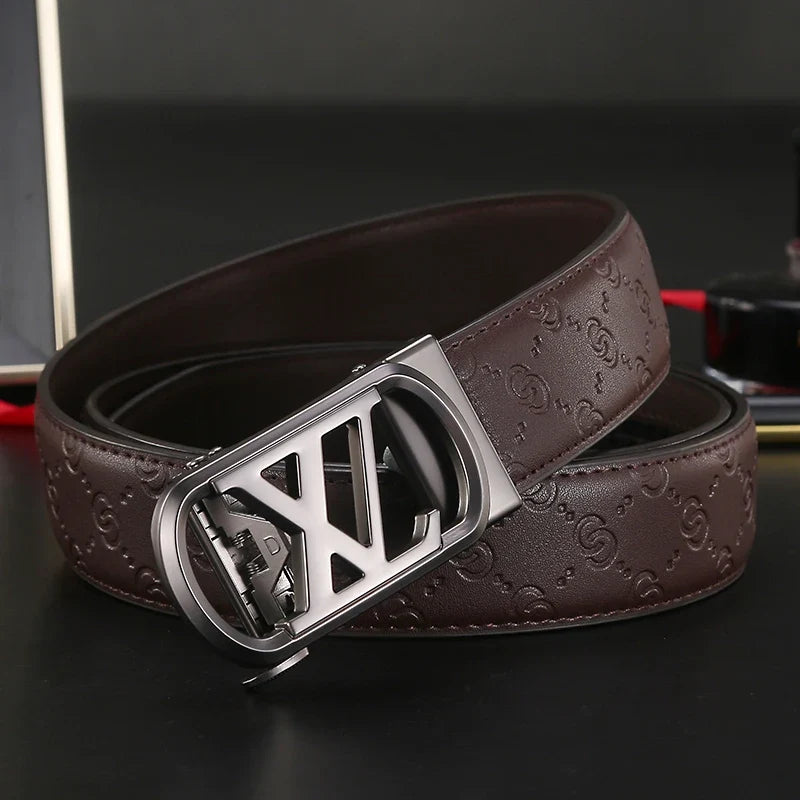 High Quality Luxury Brand Designer Suit pants Belts Male Automatic Buckle Men belts Leather Belt for men Strap for Jeans