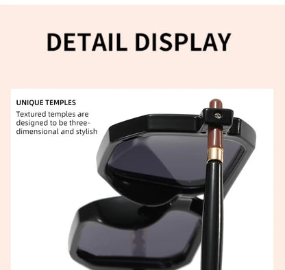 2022 Square Sunglasses For Men Fashion Glasses Luxury Retro Blue Light Blocking Shades Vasos Decorativos Oculos De Sol Masculino