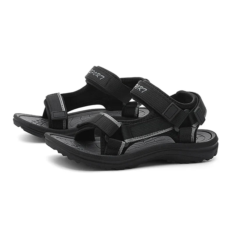 Children Casual Flat Sandals Boys Summer Beach Shoes Breathable Open Toe Non-Slip Kids Walking Footwear
