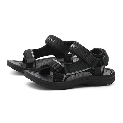 Children Casual Flat Sandals Boys Summer Beach Shoes Breathable Open Toe Non-Slip Kids Walking Footwear