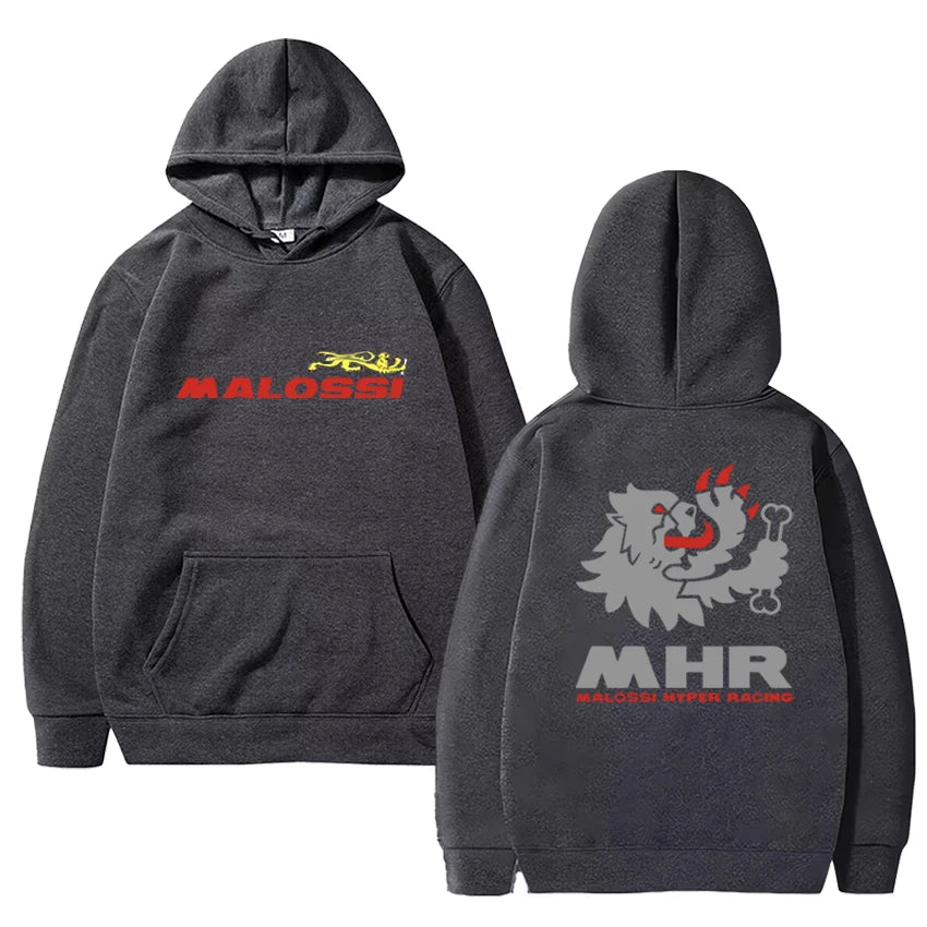 Hot Sale New in Malossi Theme Graphic Hoodie 2025 Men Women harajuku Hip Hop Y2k streetwear Unisex Fleece Long sleeve pullover
