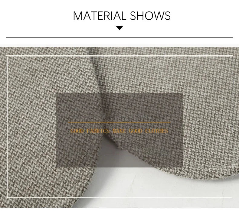 Brand 2026 Spring Business Blazer for Men Solid Autumn Casual Men's Jacket Blazer Fashion Single Breasted Suits Mens