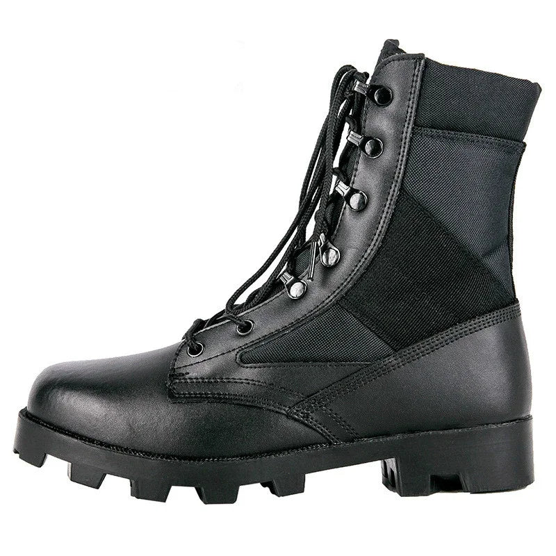 Male Outdoor Training Combat Hunting Boots Spring Autumn Men Jungle Hiking Sports Climbing Camping Breathable Camo Desert Shoes