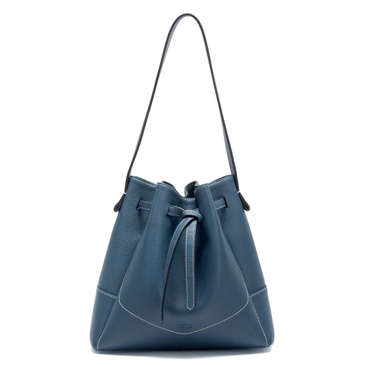 Woman Drawstring Bag Blue Spring Simple Black Casual Women's Bags Mommy Shopping Girl