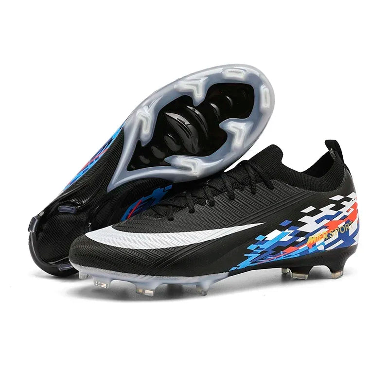 New Men Football Boots Unisex Non-Slip Outdoor Match Adult Comfortable Cleats Ultralight Soccer Shoes Sport Grass High-quality