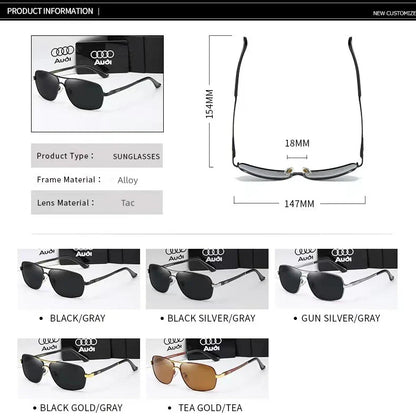 Polarized UV400 Driving Sunglasses for Men/Women Square Frame Glasses Wholesale Gift for Auto Enthusiasts 557