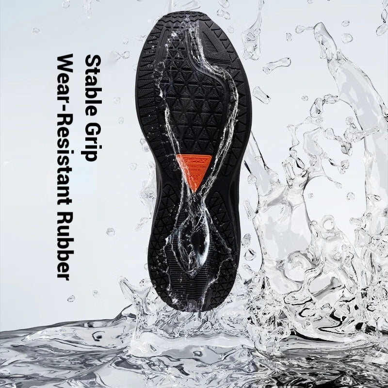 7.0 Men Running Shoes New Water Repellent Comfort Warm Elastic Non-slip Jogging Male Sneakers 672442219