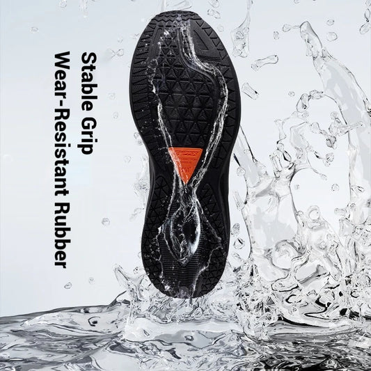 7.0 Men Running Shoes New Water Repellent Comfort Warm Elastic Non-slip Jogging Male Sneakers 672442219