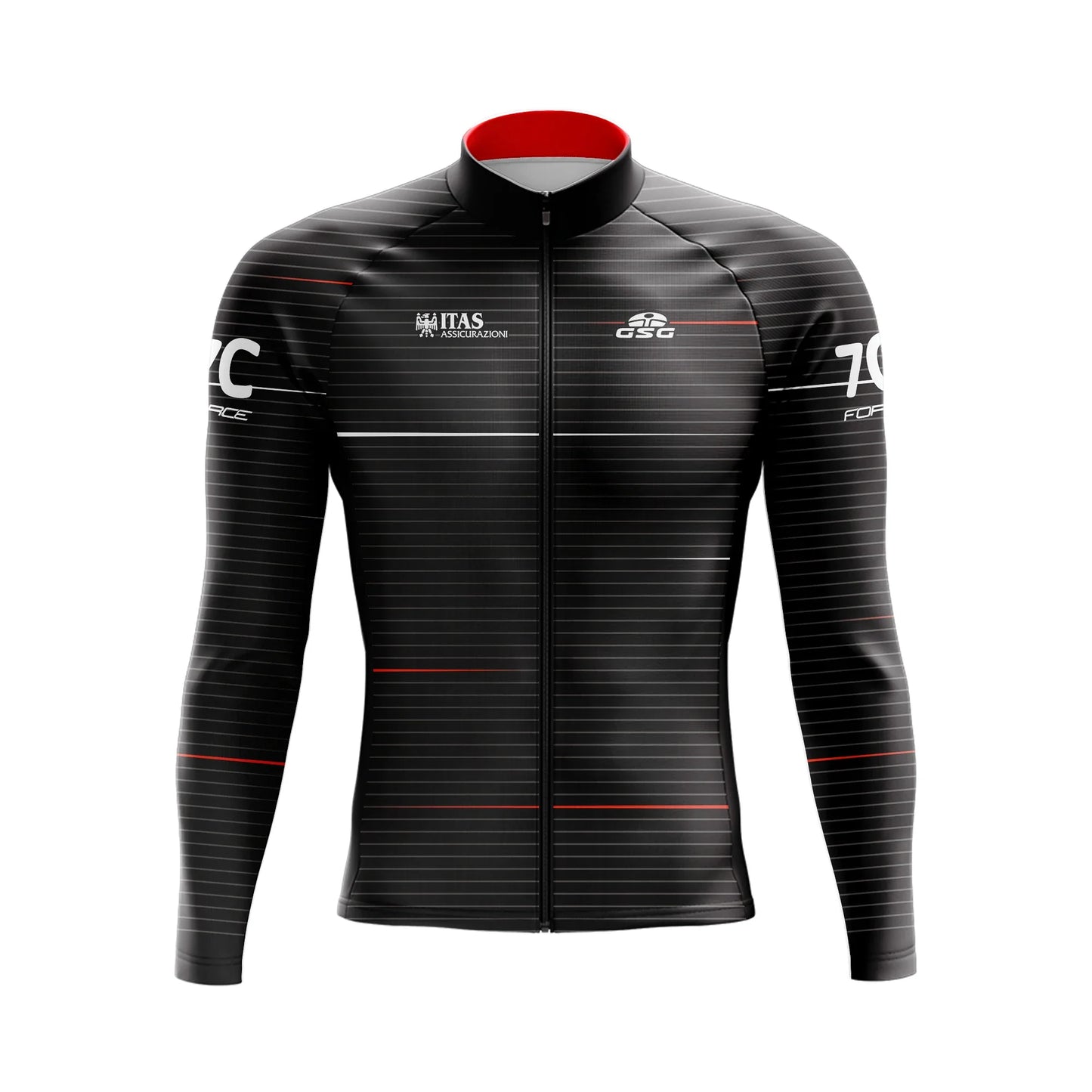 2022 ITAS Winter Cycling Jersey Thermal Fleece Outdoor Pro Sports Long Sleeve Jacket Bike Clothing