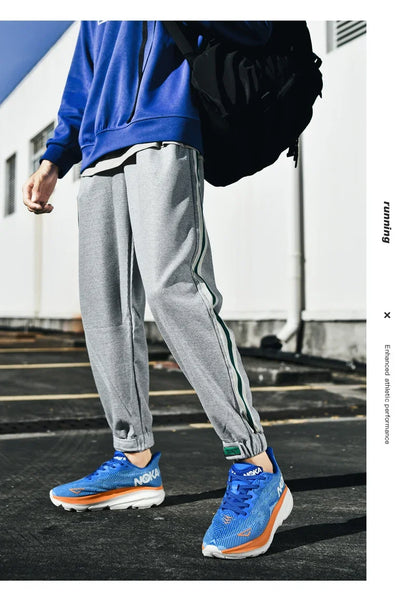Men's Running Shoes Luxury Shoes Trainer Race Jogging Cushioning Outdoor Breathable Couple Non-Slip Sneakers Mesh Off-road Shoes
