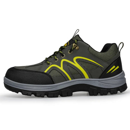 2022 Latest Summer Safety Work Shoes For Men Breathable Indestructible Steel Toe Boots Male Footwear Anti-smash Hiking Shoes