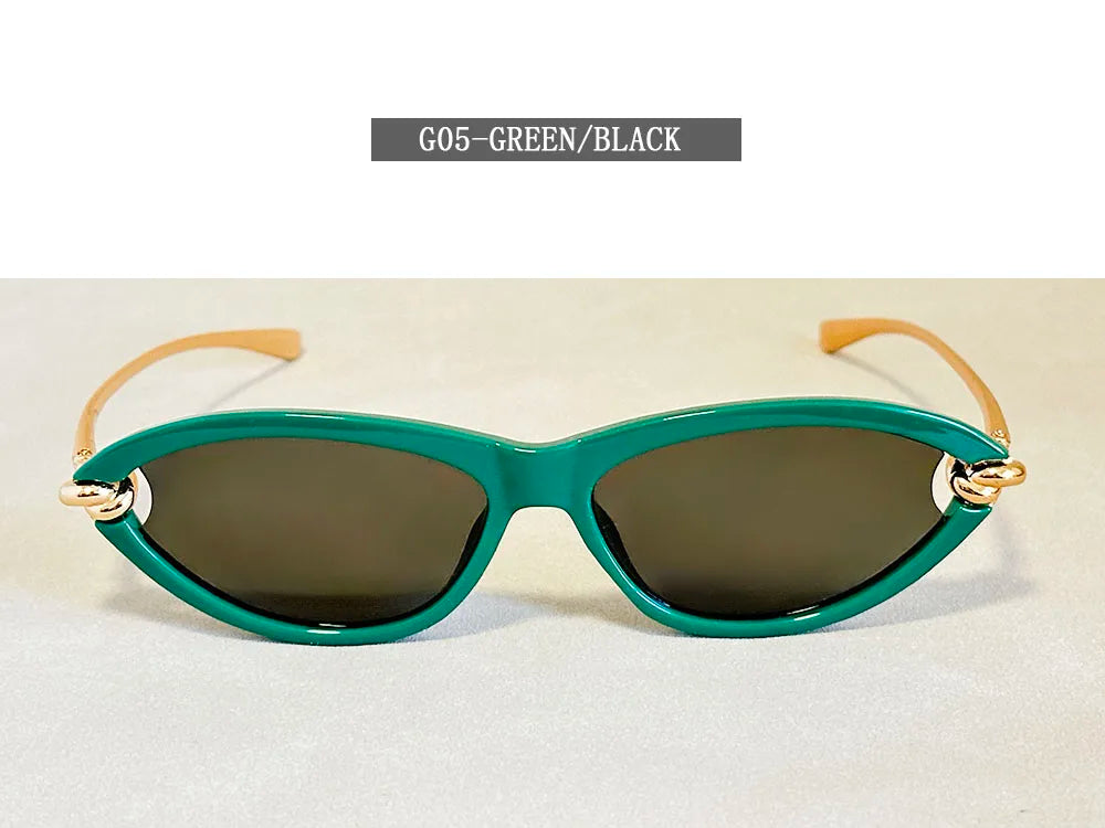 Fashion Oval Sunglasses Women 2026 Luxury Vintage New Cat Eye Sunglass Glasses Luxe Lunette Soleil Femme Lentes De Sol Mujer