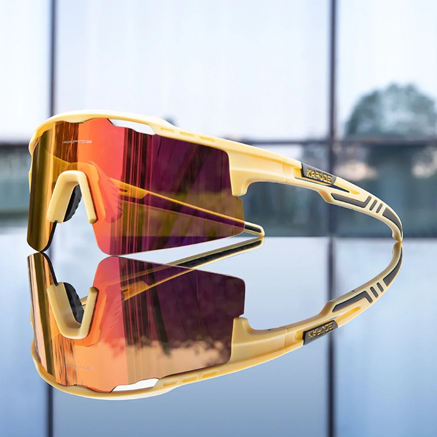 Photochromic Cycling Glasses MTB Riding Skating Sunglasses UV400 Polarized Fishing Goggles Man Woman Bike Bicycle Eyewear
