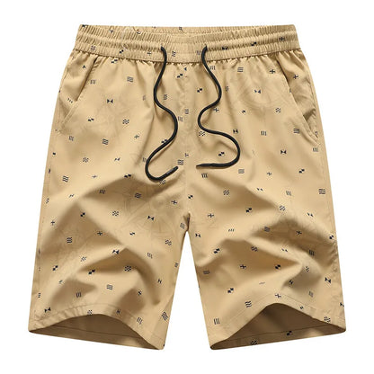 Big Size Men's Casual Shorts Summer Light Weight Shorts Outdoor Sports Cool Breathable Beach Relaxed Fit Cotton Cargo Shorts