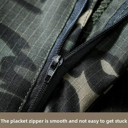 Wear-Resistant Cargo Pants Men Casual Work Stretch Trousers Breathable Multi-Pocket Outdoor Waterproof Training Hiking Pant Male