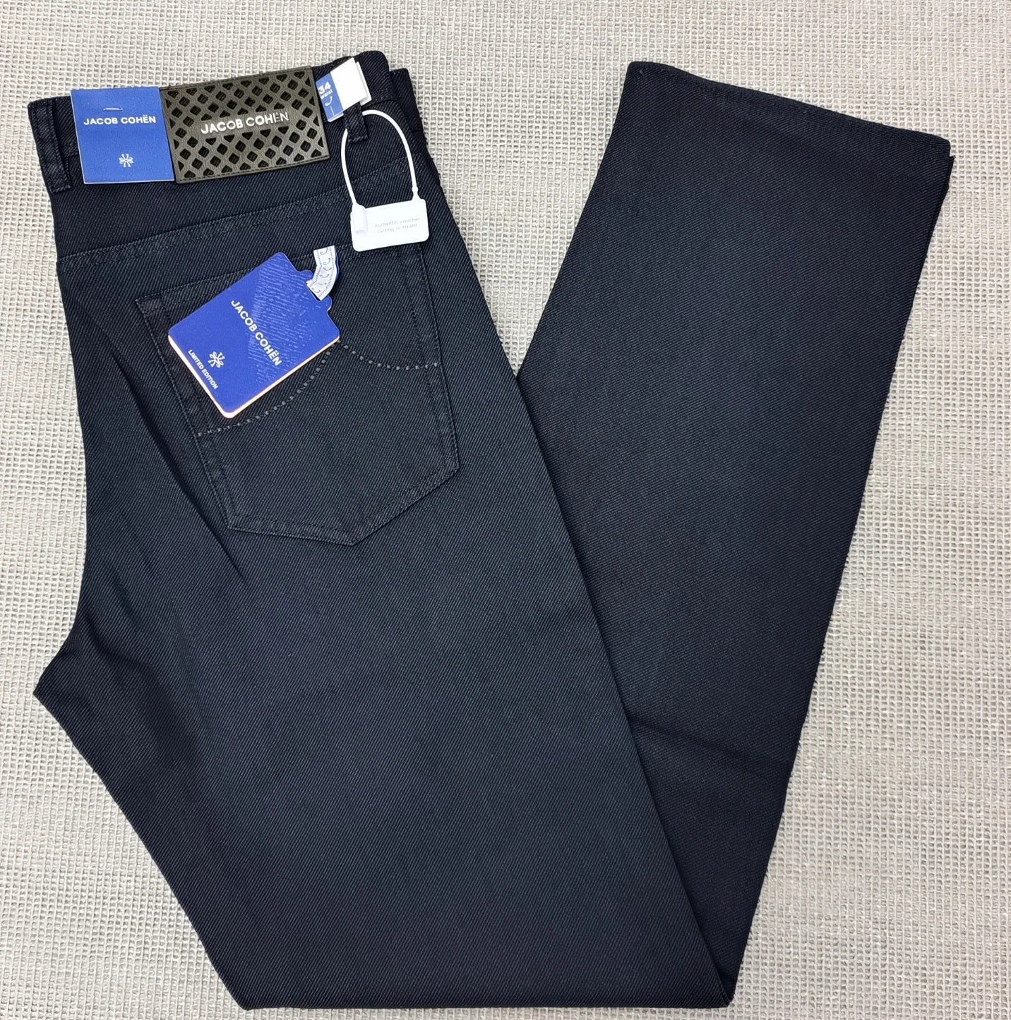 Jeans Thin Cotton Men 2026 Spring Summer new fashion straight breathable outdoors comfort Zipper Big size 30-40 Pants