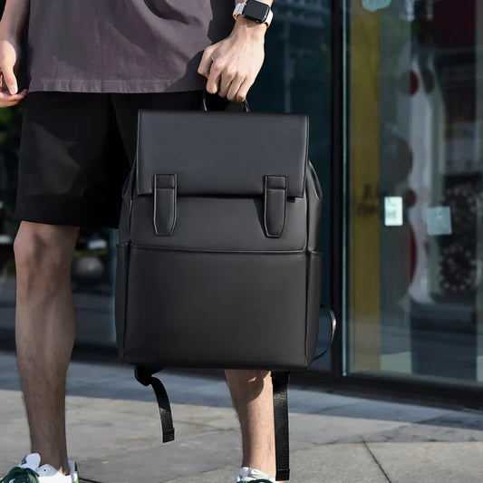Cross-border New Men's Backpack High-end Casual Versatile Business Laptop Bag Daily Commute Large Capacity Backpack
