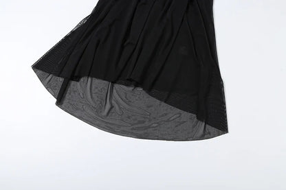 Prom Party Gown Dress Woman Sexy See Through Luxury Chain Halter Low-Neck Backless Sleeveless Midnight Elegant Vestidos