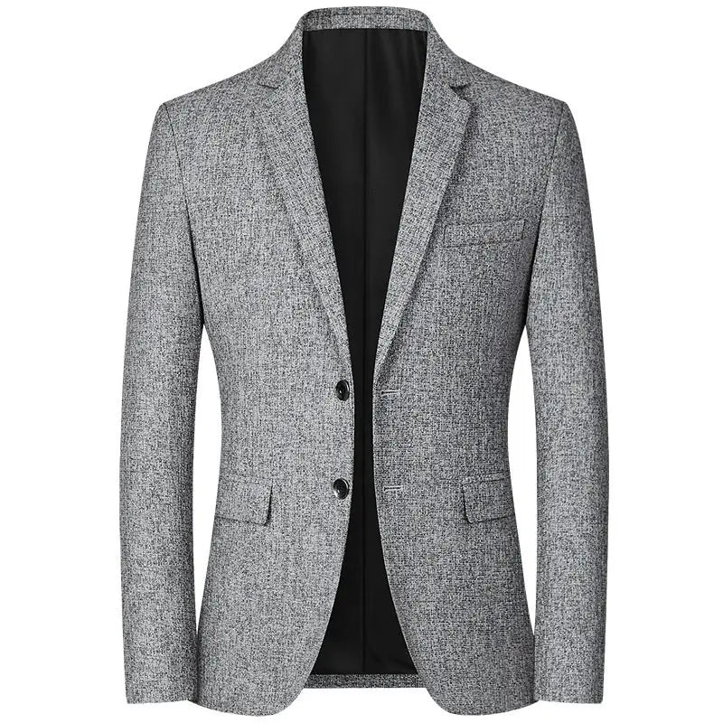 2026 Spring New Arrival Men's Business Casual Blazer High Quality Suit Jacket Comfortable Daily Wear Office Work Outwear