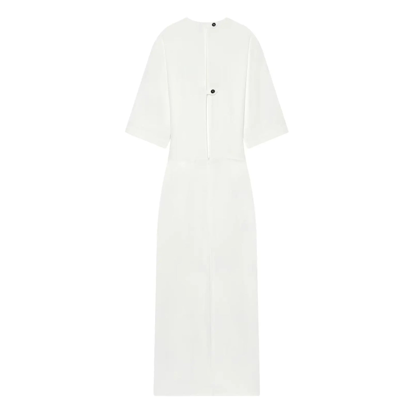 Women's Dress New Pleated Slit Midi Dress Spring Sexy Elegant Women's Long Dress
