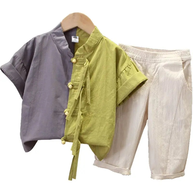 Thin Style Men's Children's Sets Suit Boy Clothing for Boys Child Clothes 3 Years Boy´s Fashion 8 14 Boy's Kids Boutique Cartoon