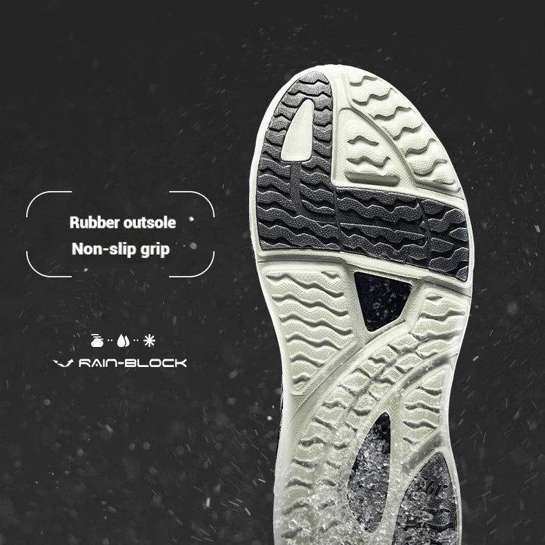 5.0 Rainblock Men Running Shoe Grippy Rebound Durable Anti Splash Rainproof Technology Male Sneaker 672532216