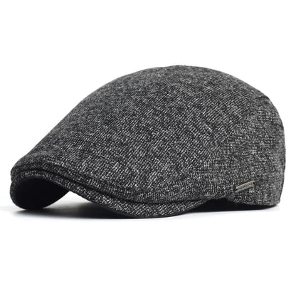Autumn Winter Thick Warm Newsboy Caps Men Women Soft Beret Hat Casual Fashion Detective Hats Retro Driver Flat Caps