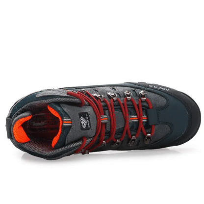2026 Men Outdoor Ankle Boots Waterproof Sports Shoes Mountain Climbing Classic Footwear Leather Sneakers Hiking Boots Fashion