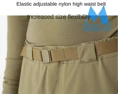 Waterproof Hardshell Tactical Pant Men Full Zip Multicam Camouflage Outdoor Trousers Outdoor Thin Mountain Climbing Hiking Pants