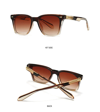 2025 Square Sunglasses Women Trendy Vintage Sunglass Men Luxury Fashion Glasses Dropshipping Gafas De Sol Hombre Sonnenbrille