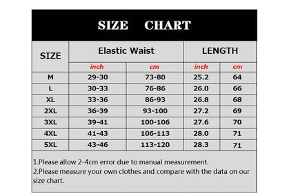 Mens Cargo Shorts 100% Cotton Casual Running Shorts Elastic Waist Hiking Outdoor with a Belt