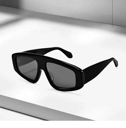New Retro HIP HOP Trendy Men Sunglasses Women Luxury Brand Designer Sun Glasses Black White Glasses Ladies Goggle UV400 Eyewear