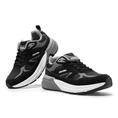 Newest Walking Shoes for Men Wide Width Sneakers with Arch Support for Flat Feet Heel Pain Relief Plantar Fasciitis