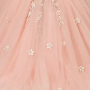 Tulle Flower Girl Dresses for Wedding Floral Appliques Princess Pageant Dress Girls Birthday Party Ball Gown