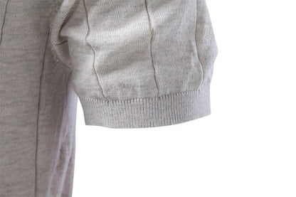 100% Cotton Stripe T-Shirts for Men Solid Color O-Neck Soft Touch Comfortable Casual Summer Wear Top