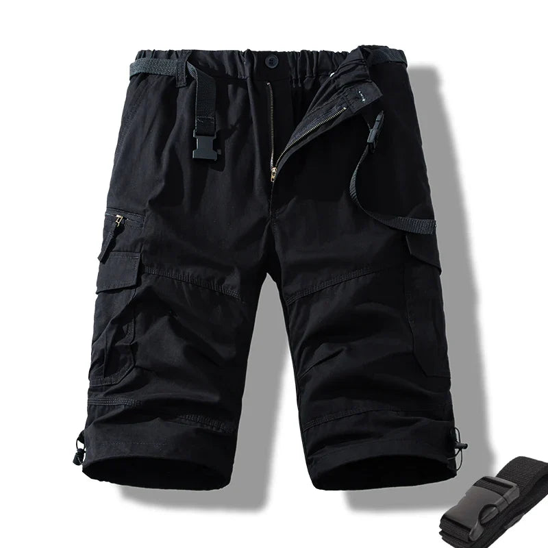 Tactical Cargo Shorts Men Casual Sports Shorts Man Hiking Fishing Joggers Long Shorts
