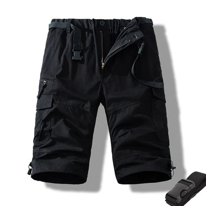 Tactical Cargo Shorts Men Casual Sports Shorts Man Hiking Fishing Joggers Long Shorts