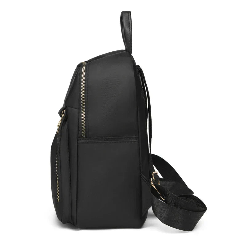 Women Backpack Travel Casual Waterproof Oxford Shoulder Bags Female Large Capacity Handbag Rucksack Black Purse School Pack