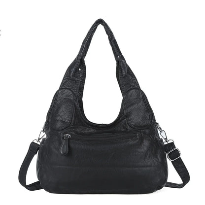Vintage Bag Large Women's Shoulder Bag Leopard Print Top-Handle Fashion Satchel Dumpling Tote Hobos Handbags