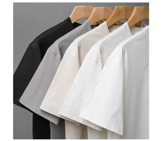 Upf50+ Sorona Fabric Coolness T-Shirt Men Short Sleeve Summer Sun Ice Silk Solid Color Antibacterial Tshirt Men's Clothes
