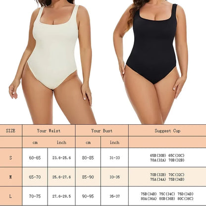 Ribbed Tummy Jumpsuit Daily Shaper Bodysuits Light Control Compress Tummy Control Open Crotch Shapewear Suits Open Crotch