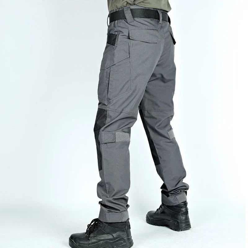 Camouflage Men Pants Tactical Cargo Pants Splash-Proof Men's Trousers Anti-Tear Multi-Pockets Outdoor Hiking Working Pant New