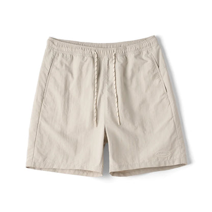 Quick Dry Nylon Shorts Loose Fit 130gsm Lightweight Summer Men's Essential Daily Wear Breathable Beach Shorts For Men