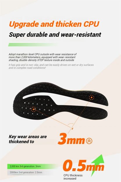 2000km 3.0 Running Shoes For Women 2025 Spring Sneakers Cushioning Training Jogging Wear-Resistant Lightweight 875118110034