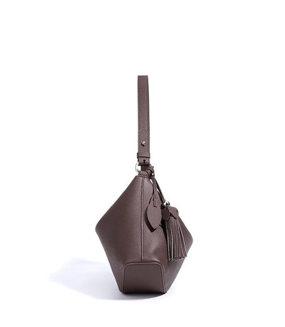 2026 Hot Top Grain Leather Spacious Tote Bag Fashionable Underarm Single Shoulder Crossbody Bag Women Chic Shopping Hobo Handbag
