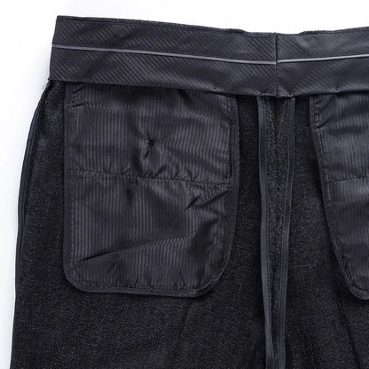 Hight Waist Wool Trousers Cashmere Suit Pant For Men Loose Striped  Classic Straight Formal Mens Dress Pants Business Size 42 44