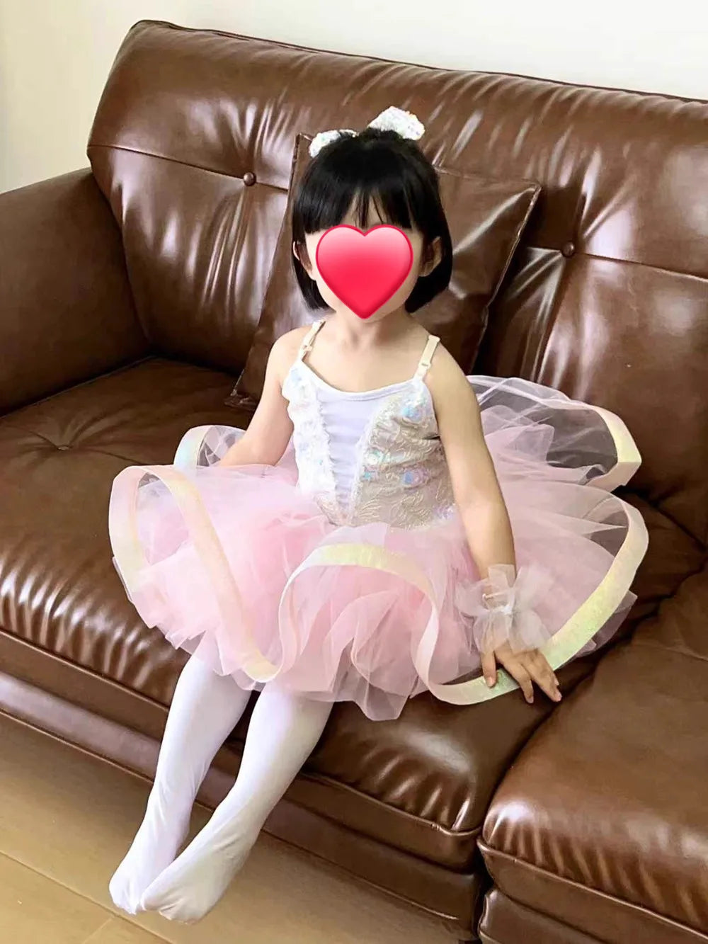 Children's Day Dance Dress Girl Ballet Princess Summer Dresses Girls Ballet Sequins Outfit Kids Clothes Vestidos Birthday Gift