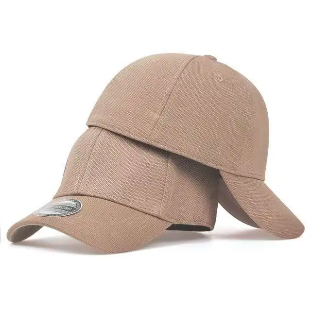 Back Closed Baseball Caps for Men and Women, Big Head and Small Head Hat, High Quality Headwear